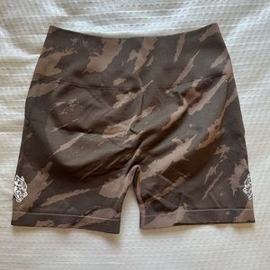 Darc Sport Mojave Brown Native Camo shorts
